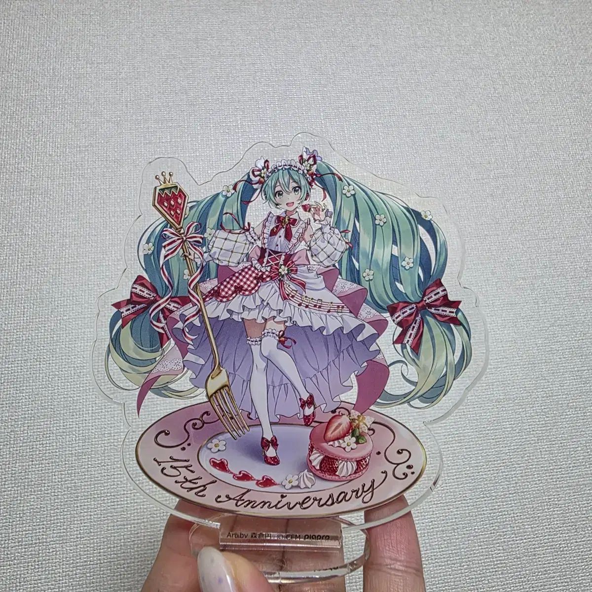 ねんどろいど 15th 初音ミク Anniversary Ver. - SMILE アクリル 