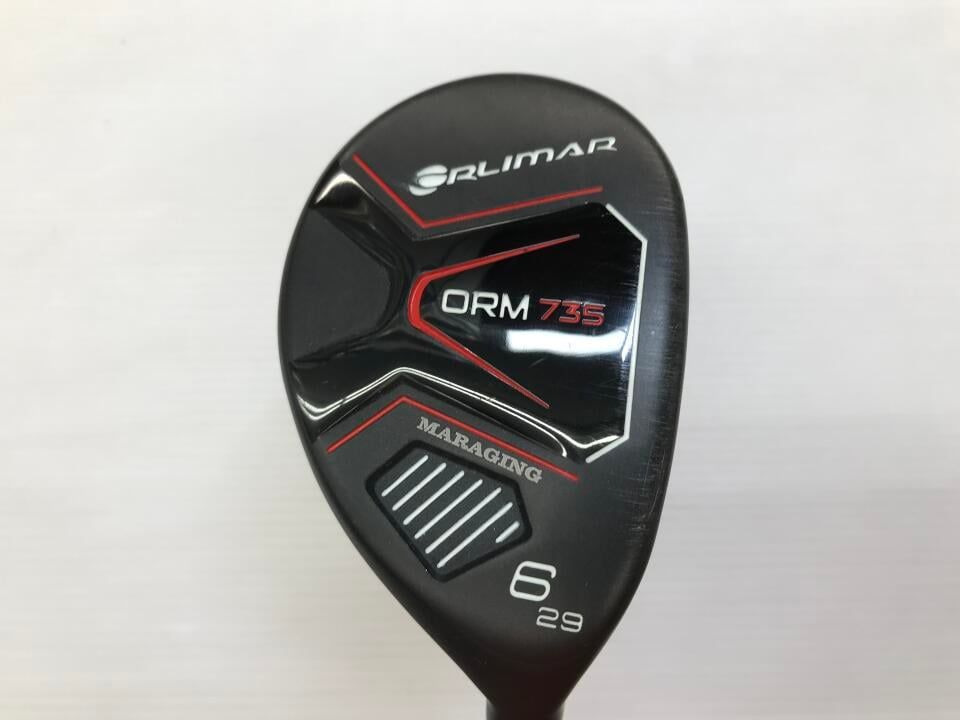 オリマー　ORLIMAR ORM-735　29度　オリジナルスチール　Sフレックス　ユーティリティ　中古【最短即日発送】