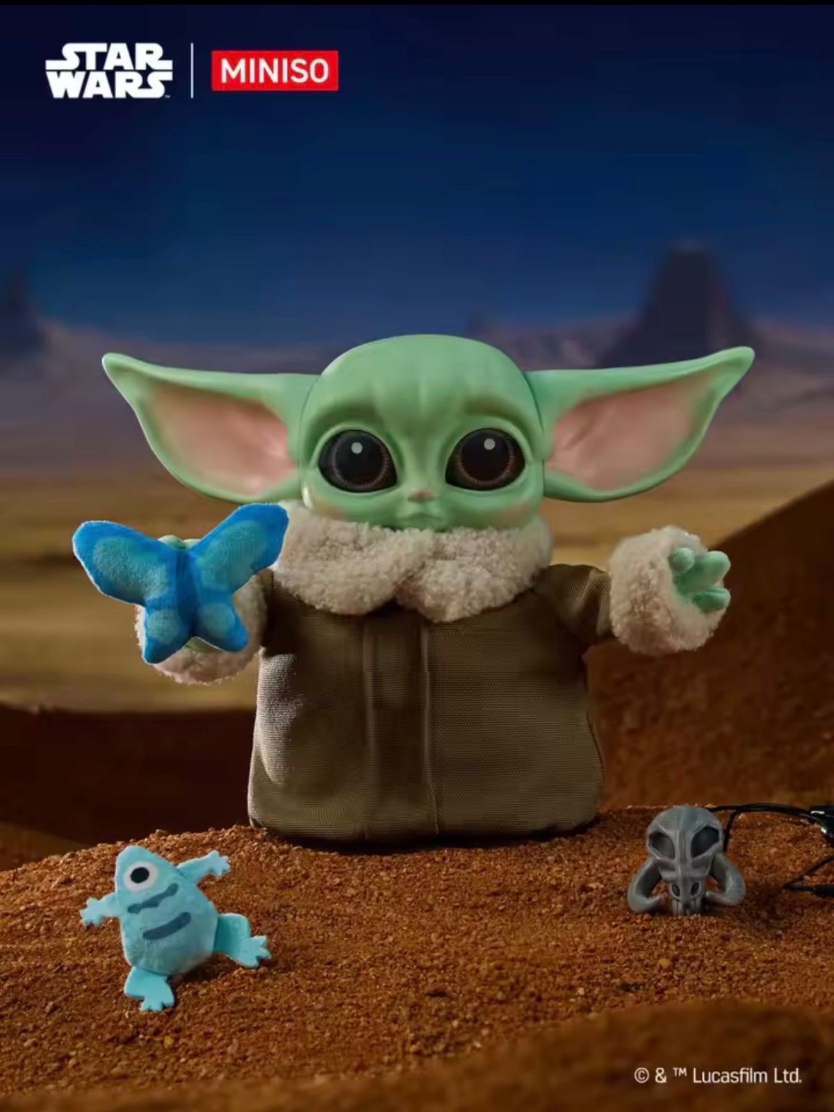 即納】大型 グローグー MINISO メイソウ STAR WARS スターウォーズ