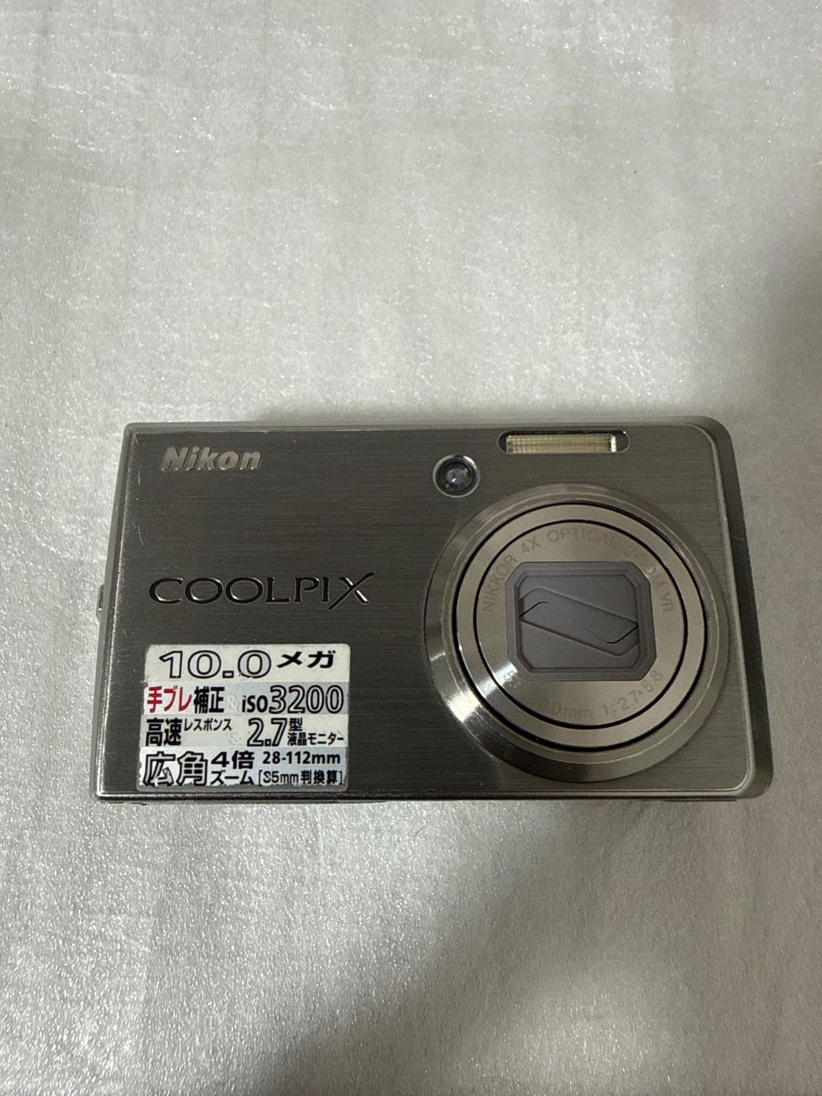❗️動作良好❗️デジカメ 本体 Nikon Coolpix S600 - メルカリ