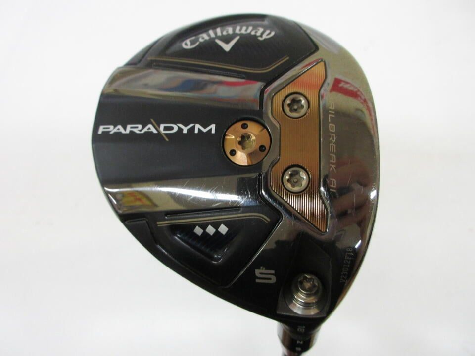 キャロウェイ　PARADYM ◆◆◆　18度　ATTAS　MB-FW　75　Sフレックス　フェアウェイウッド　中古　ゴルフドゥ！半田店【最短即日発送】