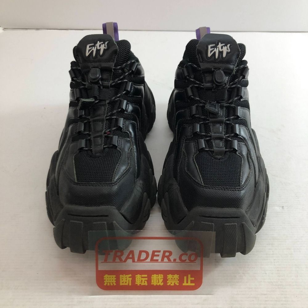04w7414 中古 EYTYS エイティーズ Halo ハロ 厚底 スニーカー ブラック EU38 ローカット 八王子店 - メルカリ