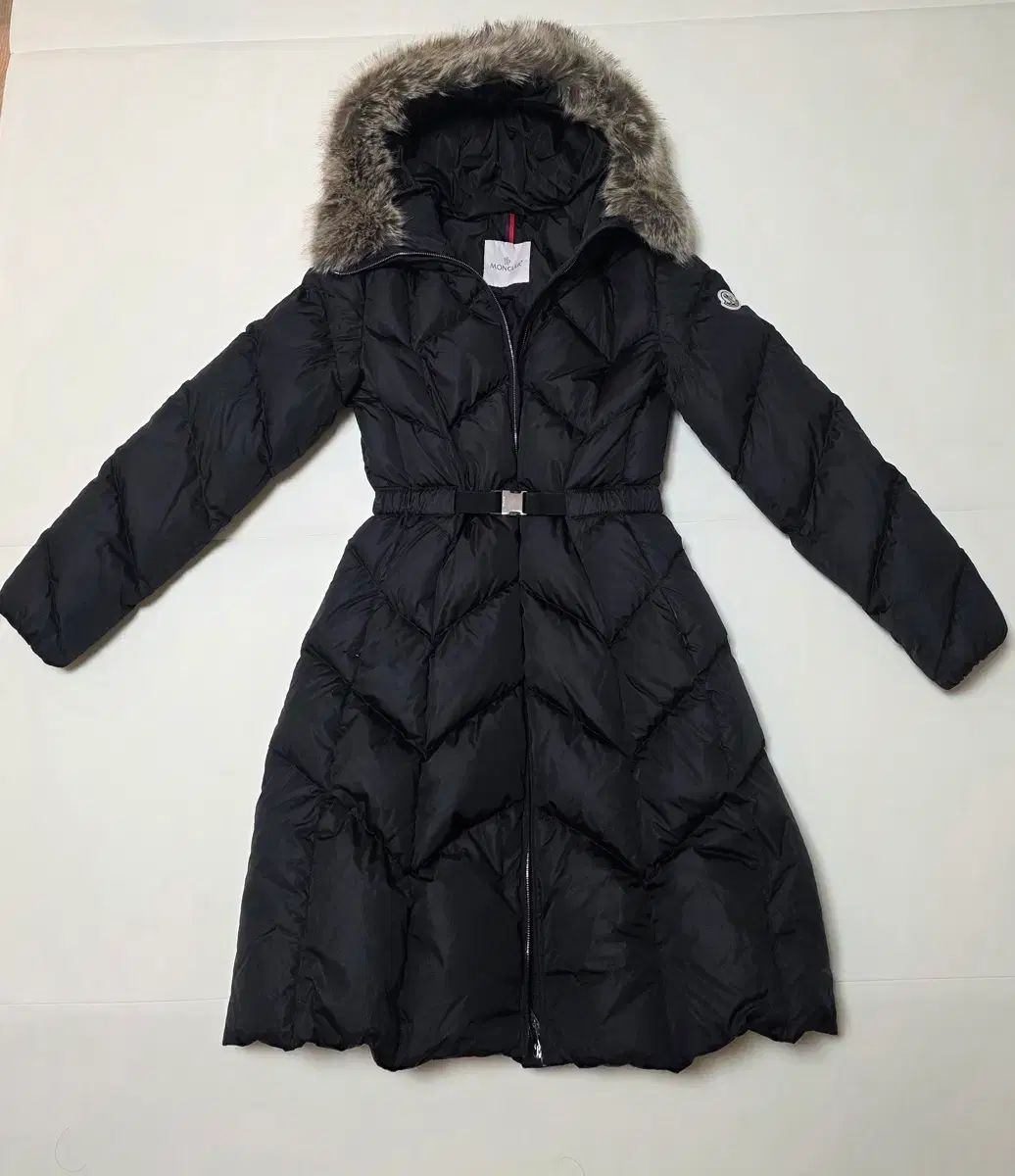 MONCLER モンクレール ジェニシアート ロング丈 ダウンジャケット ブラック サイズ 2