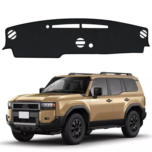 新型 ランドクルーザー 250系 ダッシュボードマット 車種専用設計 ランクル250 LAND CRUISER 250系 日焼け防止 車内 ダッシュボードカバー ダッシュボード 保護マット インテリア アクセサリー 内装パーツ (ランドクルー 403ebddb