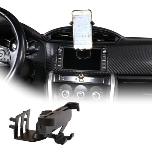 トヨタ 86/スバル BRZ 2012年?2020年に対応 車載スマホホルダー スマホ車載ホルダー スマートフォンホルダー スマホスタンド 携帯ホルダー 車載電話マウント フォンホルダー 全機種対応 カー用品 車用アクセサリー (クリップタイ 1cdf3300