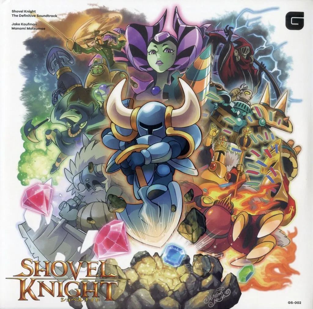 【中古】LPレコード Shovel Knight -The Definitive Soundtrack(Blue Vinyl)[輸入盤]