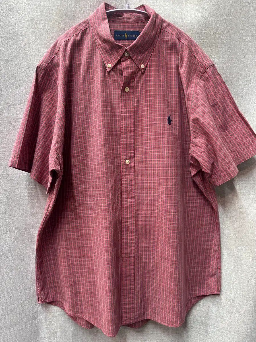 ポロラルフローレン シャツ レッド CHECK 105
