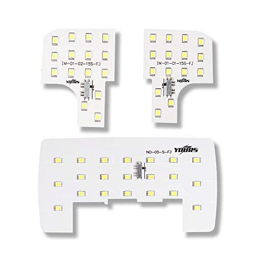 YOURS(ユアーズ) ダイハツ タント LA650 タントカスタム LA660 LEDルームランプセット (減光調整付き) (専用工具付) y07-0363 [2] Mas f51fc543