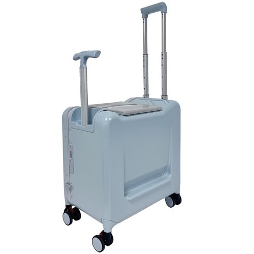 [ChicCarry] 子供が乗れるキャリーケース【第2世代モデル】 機内持ち込み 子供が乗れるスーツケース 可愛い 軽量 キッズ 子供用キャリーケース 360度回転 ダブルキャスター 耐衝撃 キッズキャリー 乗れる キャリーバッグ TSAロ e8ed001b