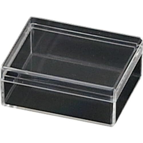 新品 サンプラテック(Sanplatec) スチロール角型ケース No.23 50個入 02283C