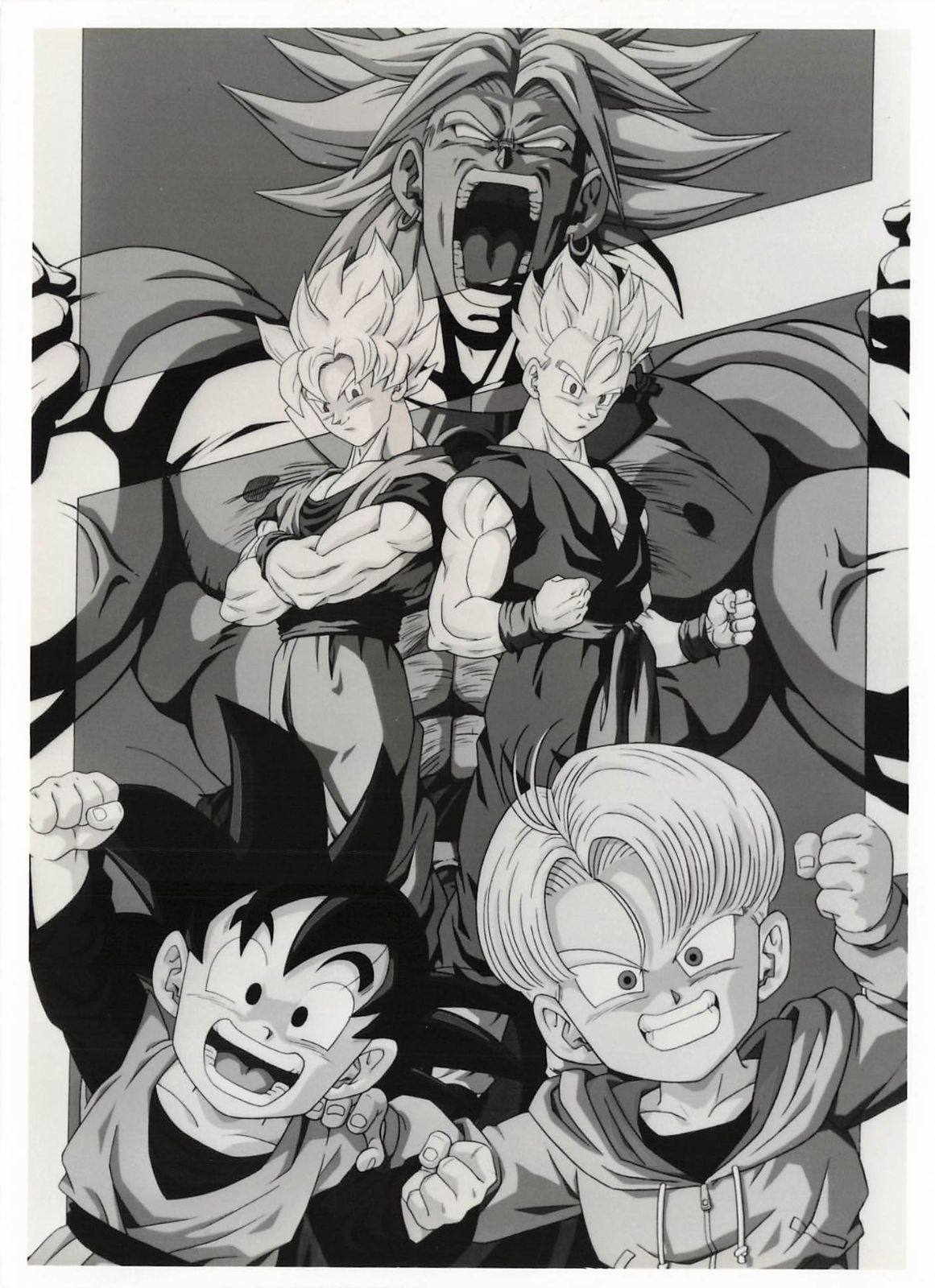 激レア　ドラゴンボール映画スチール写真6枚セット t『ドラゴンボールZ 危険なふたり!超戦士はねむれない』1994年映画劇場