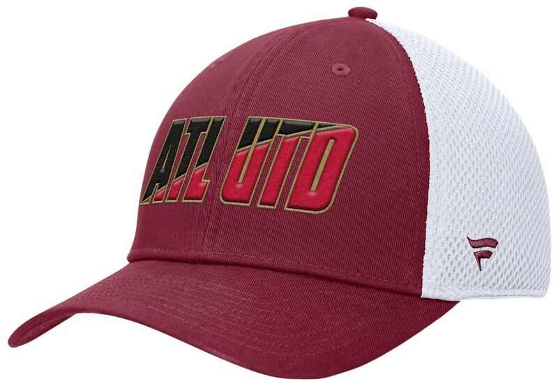 ファナティクス レディース アクセサリー 帽子 ロゴ Fanatics MLS Adult Atlanta United Logo Red FlexFit Hat NoColor レッド