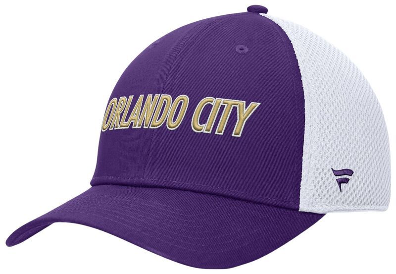 ファナティクス レディース アクセサリー 帽子 ロゴ Fanatics MLS Adult Orlando City Logo Purple FlexFit Hat NoColor パープル