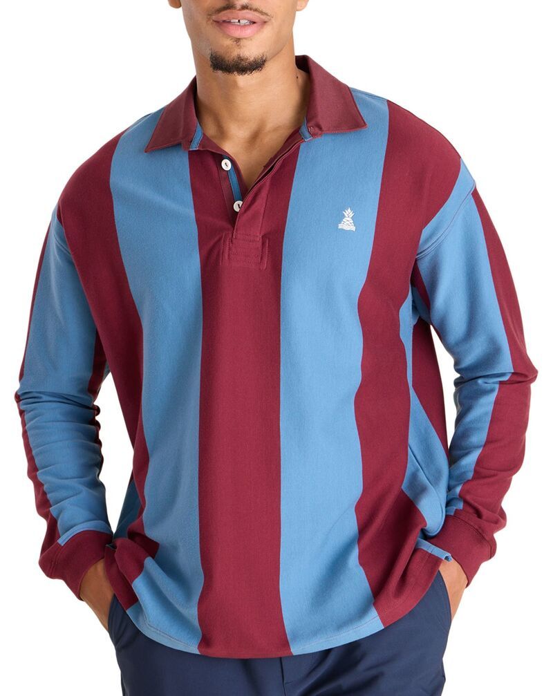チャビーズ メンズ トップス シャツ Chubbies Mens Long Sleeve Legacy Shirthe Maroon Four マルーン