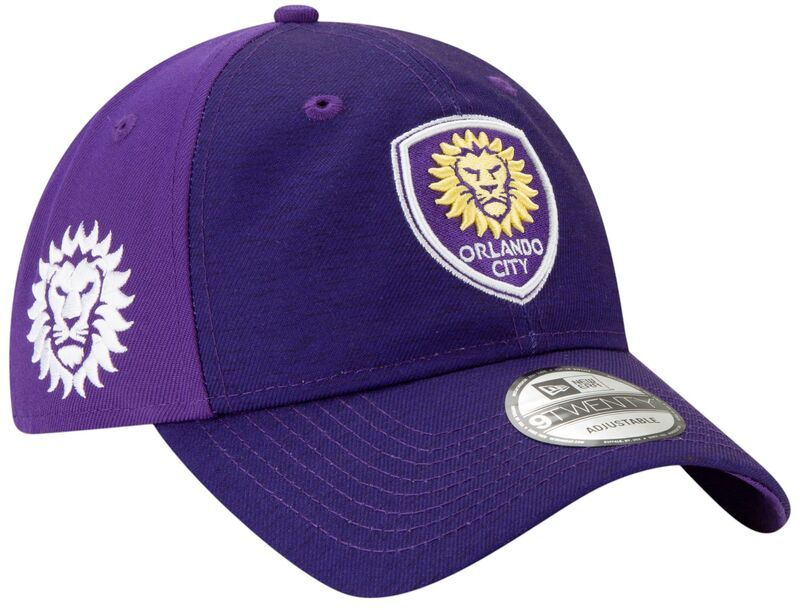 ニューエラ メンズ アクセサリー 帽子 ロゴ New Era Mens Orlando City Purple Logo 9Twenty Adjustable Hat NoColor パープル