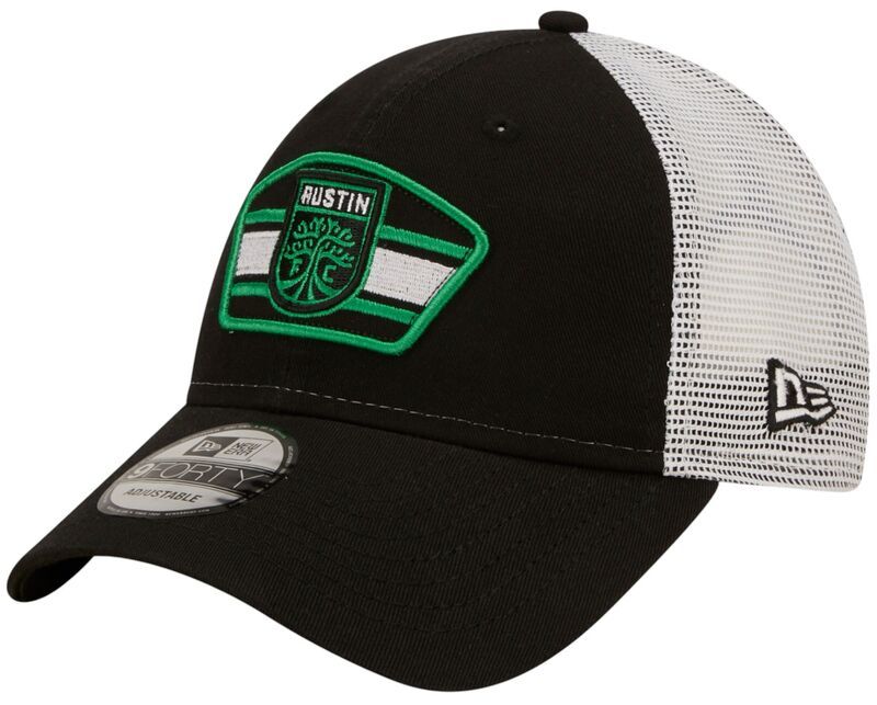 ニューエラ メンズ アクセサリー 帽子 ロゴ New Eradult Austin FC Black Logo 9Forty Trucker Adjustable Hat NoColor ブラック