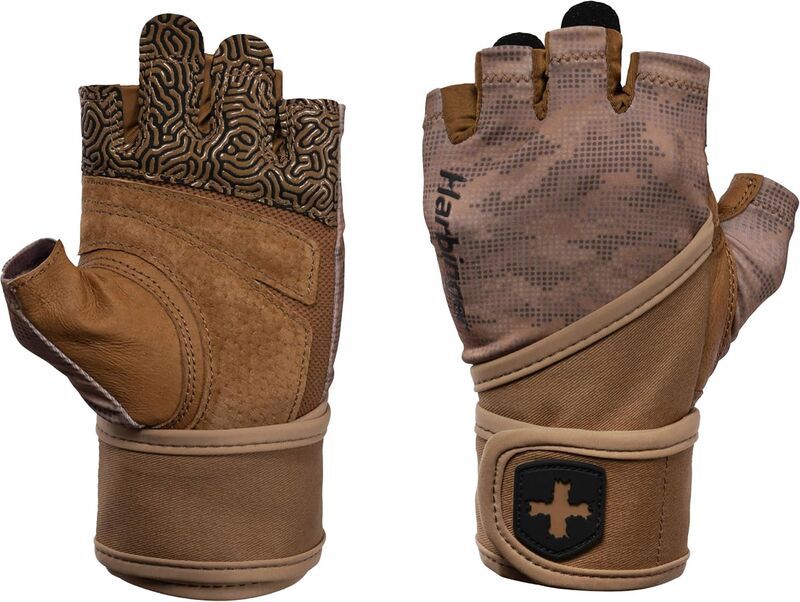ハービンガー メンズ アクセサリー 手袋 Harbinger Mens Pro 30 Wristwrap Gloves Tan Camo タン