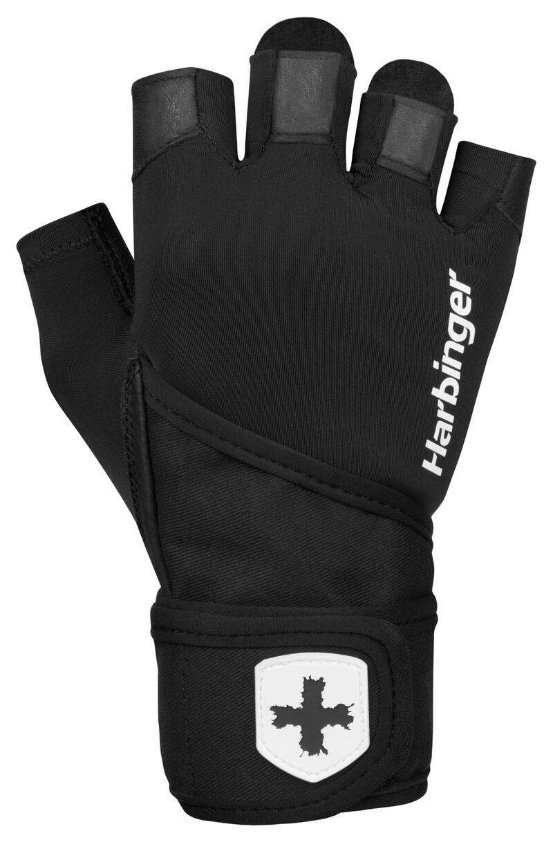 ハービンガー メンズ アクセサリー 手袋 Harbinger Mens Pro Wristwrap Gloves Black ブラック