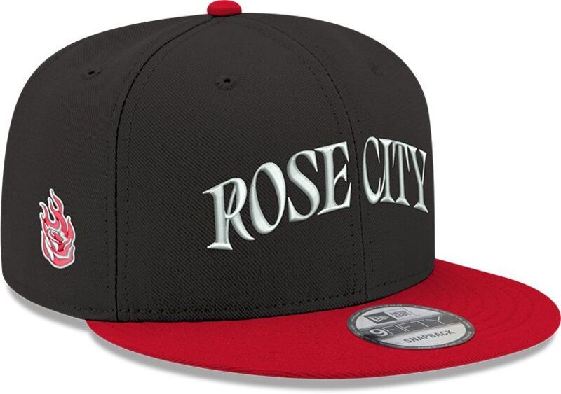 ニューエラ メンズ アクセサリー 帽子 New Eradult Portland Fire Black Wordmark Rebel 9Fifty Adjustable Hat NoColor ブラッ