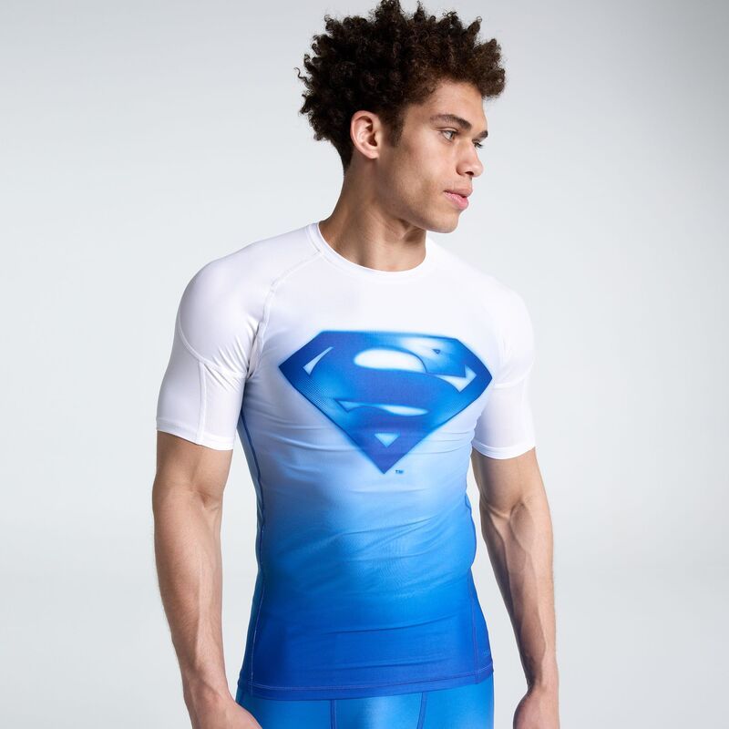 DSG メンズ ボトムス ハーフパンツ・ショーツ DC x DSG Menshort Sleeve Compression Crew Royal Shield Fade