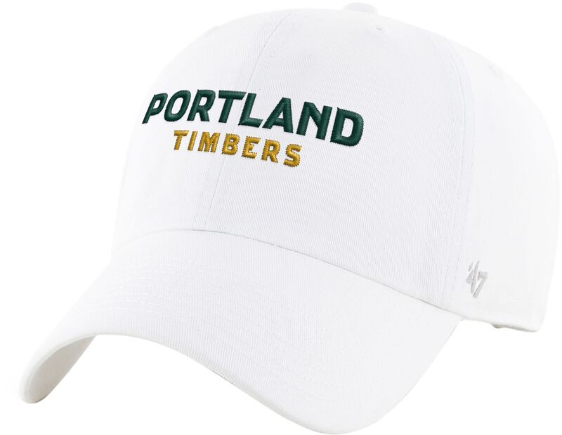 フォーティーセブン メンズ アクセサリー 帽子 47 Adult Portland Timbers White 2Hit Clean Up Adjustable Hat NoColor ホワイト