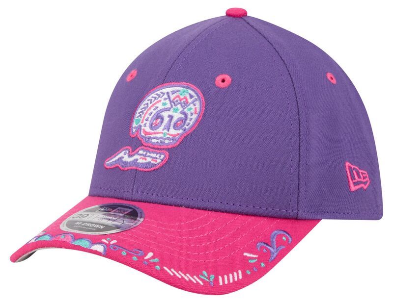 ニューエラ レディース アクセサリー 帽子 キャップ New Eradult West Michigan Whitecaps Purple Copa 39Thirty Adjustable Hat N