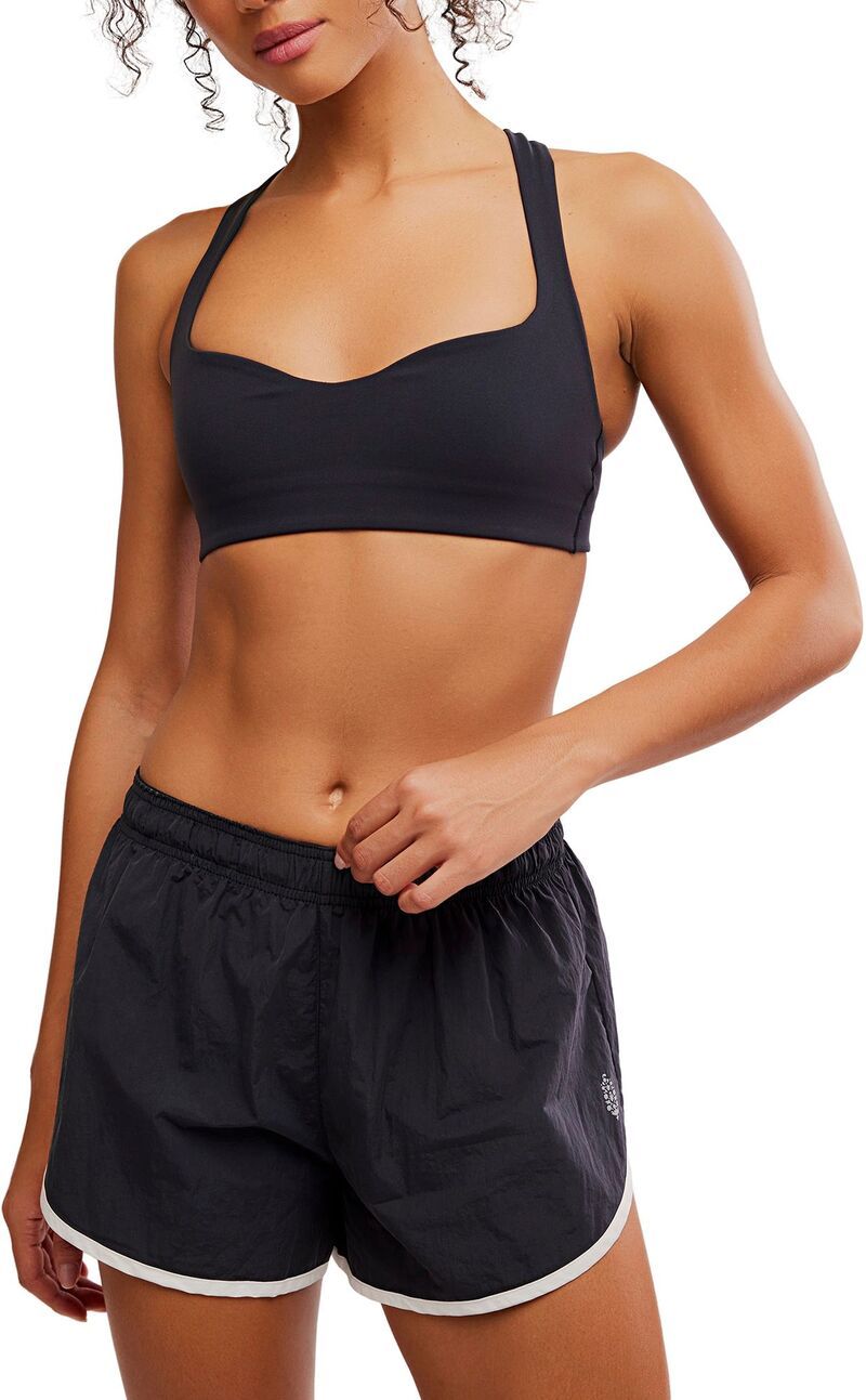 フリーピープル レディース ボトムス ハーフパンツ・ショーツ FP Movement Womens Win Sweetheart Sports Bra Black ブラック