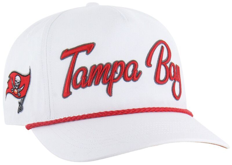 フォーティーセブン メンズ アクセサリー 帽子 47 Adultampa Bay Buccaneers White Overhand Hitch Adjustable Hat NoColor ホワイト