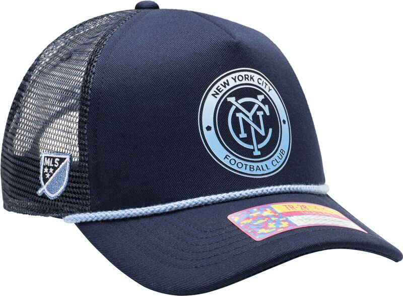 ファンインク メンズ アクセサリー 帽子 Fan Ink Adult New York City FC Atmosphere Navy Trucker Hat NoColor ネイビー