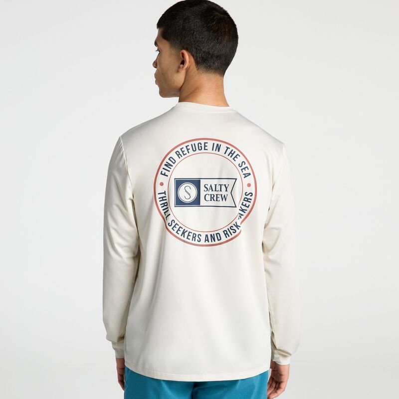 ソルティークルー メンズ トップス シャツ Salty Crew Mens Topshot Long Sleeve Sun Shirt Bone