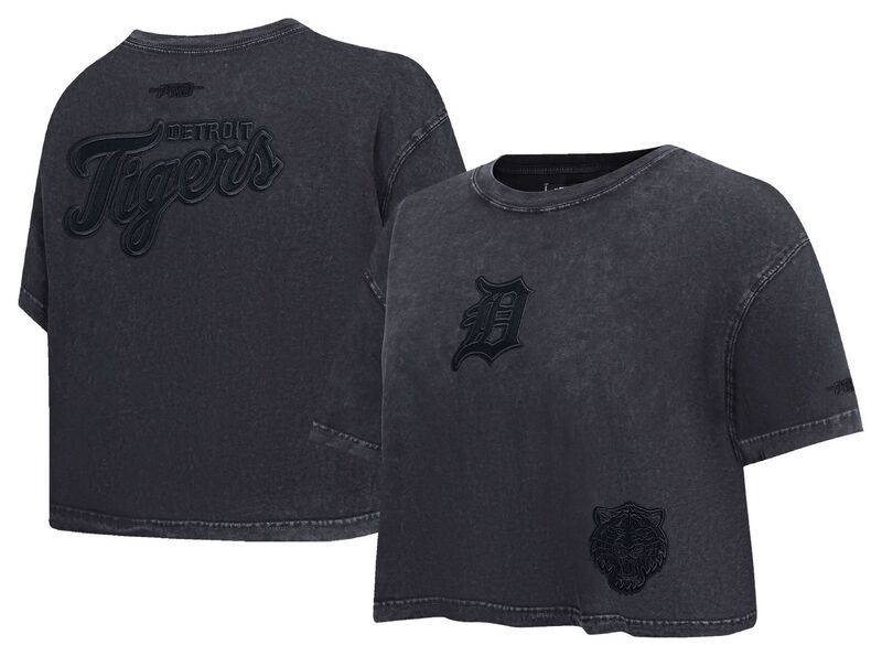 プロスタンダード レディース トップス Tシャツ Pro Standard Womens Detroitigers Black Washed Classic TShirt NoColor ブラック