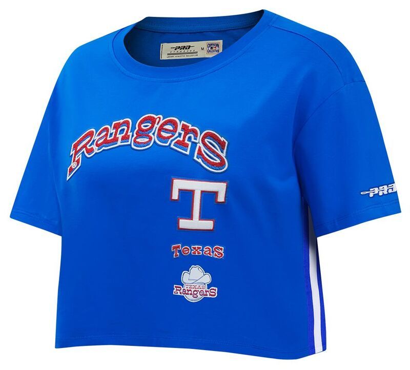 プロスタンダード レディース トップス Tシャツ Pro Standard Womens Texas Rangers Royal Retro Boxy TShirt NoColor
