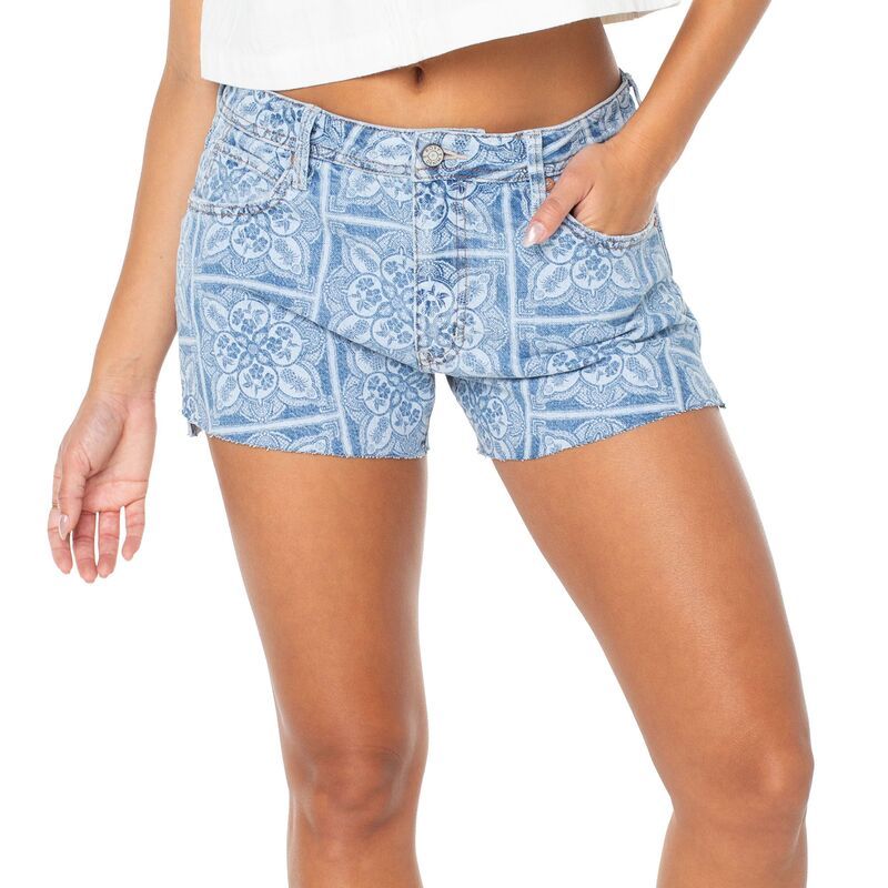 ロキシー レディース ボトムス ハーフパンツ・ショーツ Roxy Womens Golden Waveshort Blue ブルー