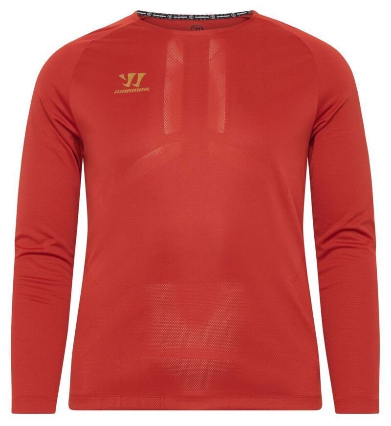 ウォーリアー メンズ トップス シャツ Warrior Aurum Long Sleeve Training Shirtempo Red レッド