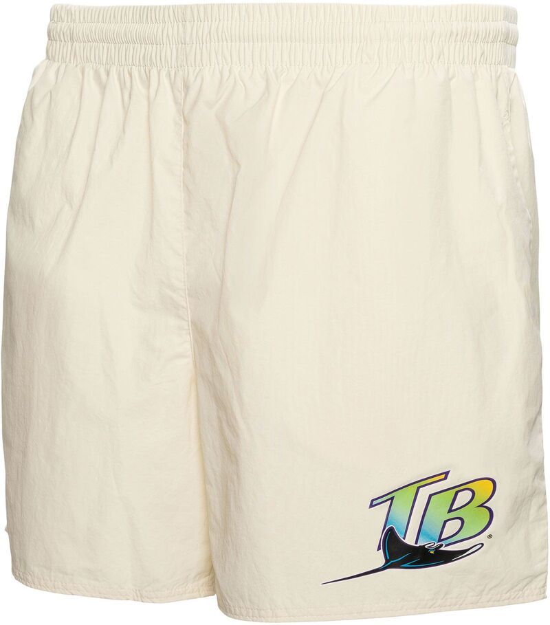 ミッチェルネス メンズ ボトムス ハーフパンツ・ショーツ ショートパンツ Mitchell Ness Mens Tampa Bay Rays Cream 7 Heritage Woven Shorts 16,410円
