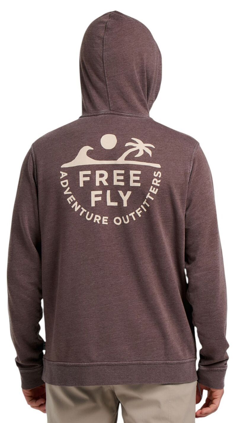 フリー フライ メンズ アウター パーカー・スウェット フリース Free Fly Mens Rising Tide Fleece Hoodie Heather Chestnut ヘザー