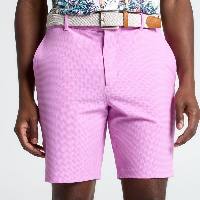 ウォルターヘーゲン メンズ ボトムス カジュアルパンツ Walter Hagen Mens Performance 11 PureFlex Textu red Golf Short Plum Purp