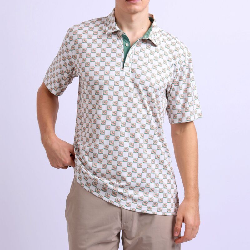 スワニーズ メンズ トップス ポロシャツ Swannies Mens Lounge Golf Polo Gold ゴールド