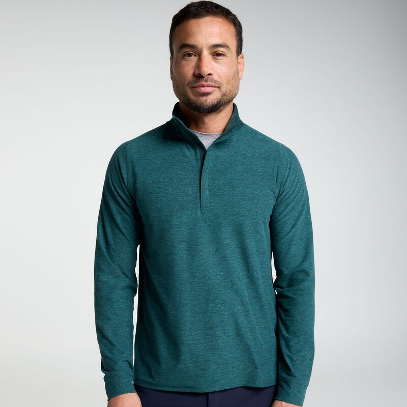 ヴァースト メンズ トップス シャツ VRST Mens Recovery 14 Zipullover June Bug Heather ヘザー