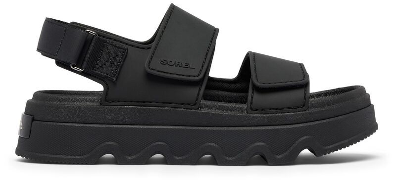 ソレル レディース シューズ サンダル SOREL Womens Kinetic Sunchase Sandals BlackSea Salt ブラック