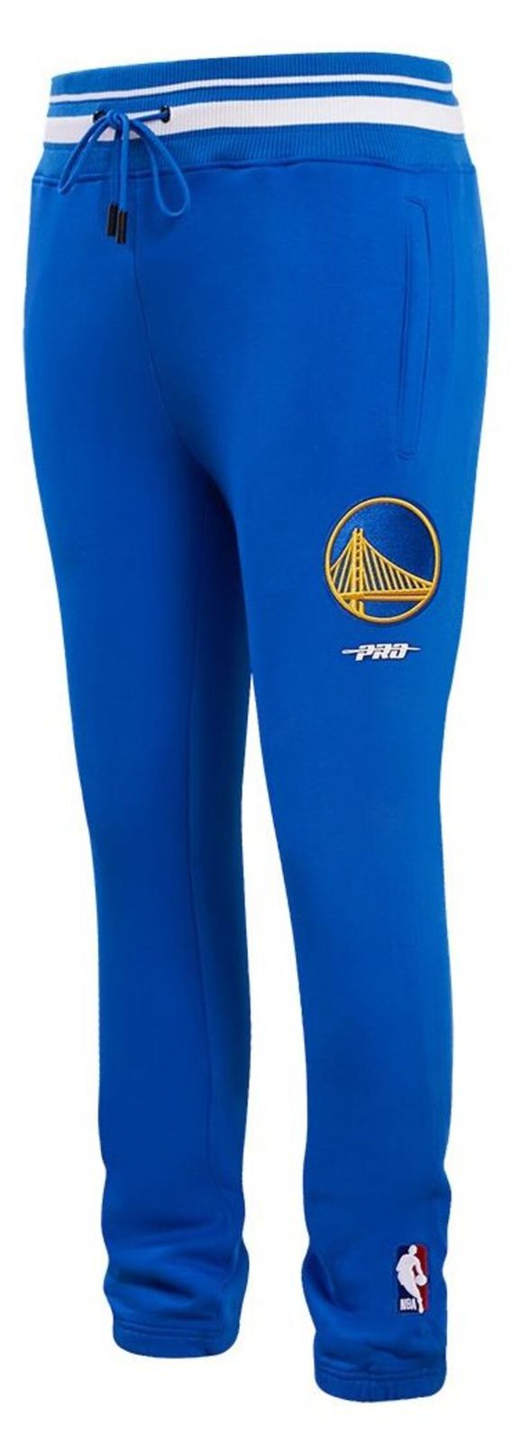 プロスタンダード メンズ ボトムス カジュアルパンツ スウェットパンツ フリース Pro Standard Mens Golden State Warriors Blue Scriptail Rib