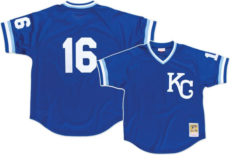 ミッチェルネス メンズ トップス シャツ ジャージー Mitchell Ness Kansas City Royals Jackson Kowar 34 Royal Jersey NoColor