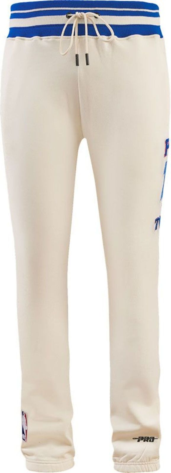 プロスタンダード メンズ ボトムス カジュアルパンツ スウェットパンツ フリース Pro Standard Adult Philadelphia 76ers White Retro Fleece Sw