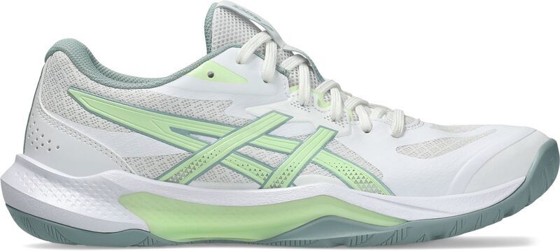 アシックス レディース シューズ スニーカー ASICS Womens GELTACTIC 13 Court Shoes WhiteIlluminate Yellow ホワイト