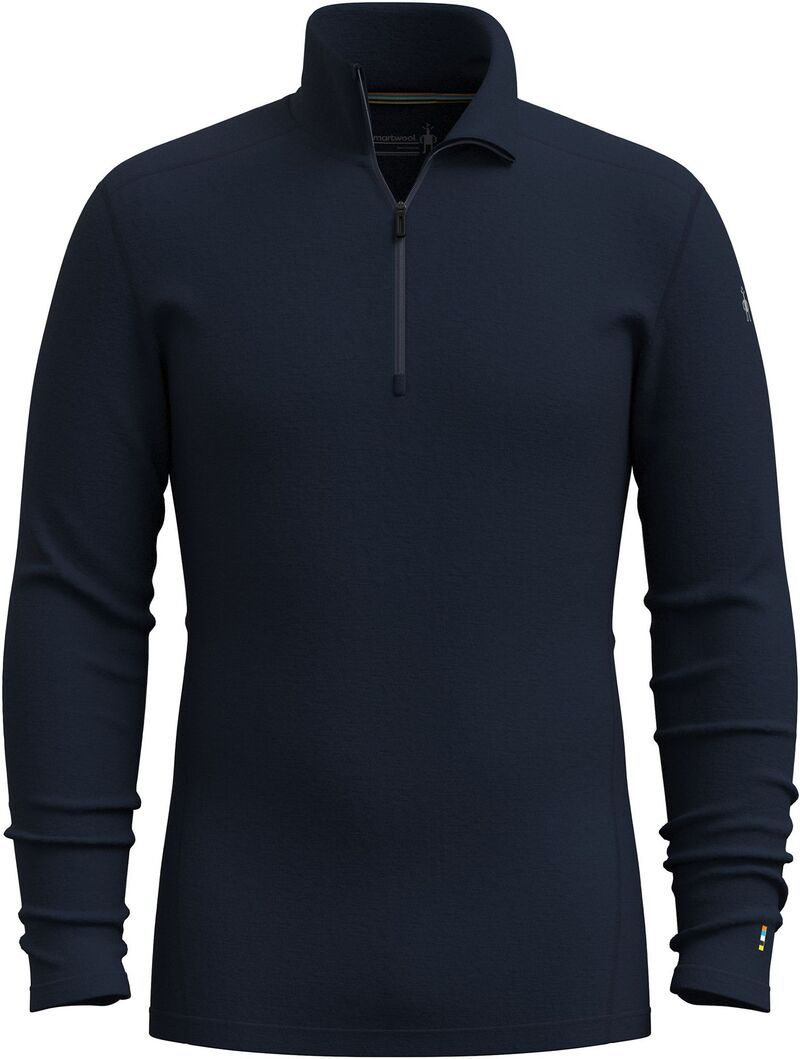 スマートウール メンズ トップス シャツ Smartwool Mens Thermal Merino 14 Zipullover Deep Navy ネイビー