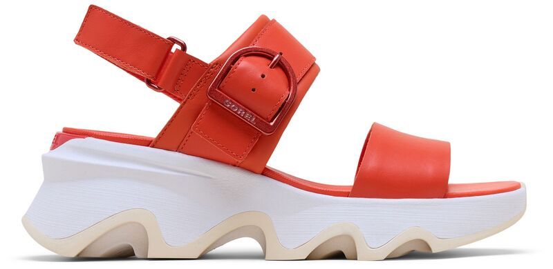 ソレル レディース シューズ スニーカー SOREL Womens Kinetic Impact Wedges CrimsonWhite ホワイト
