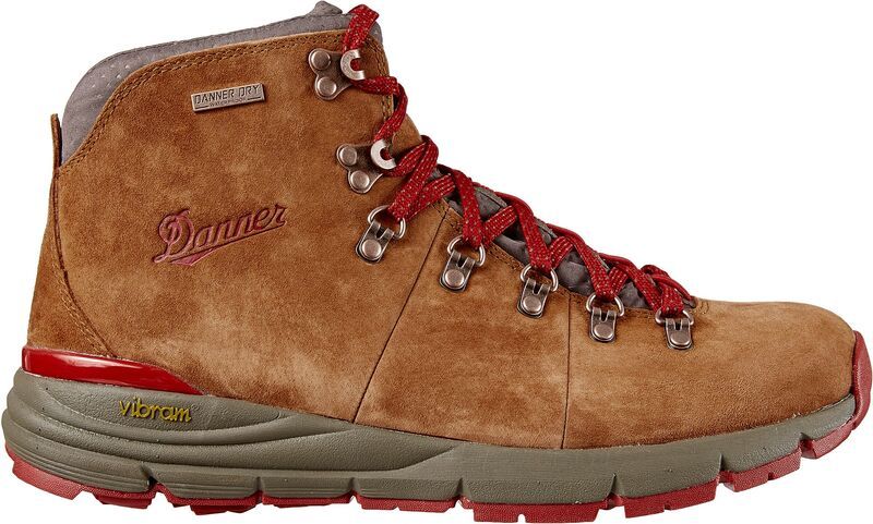 ダナー メンズ シューズ ブーツ・レインブーツ スエード Danner Mens Mountain 600 45 Suede Waterproof Hiking Boots BrownRed レッド