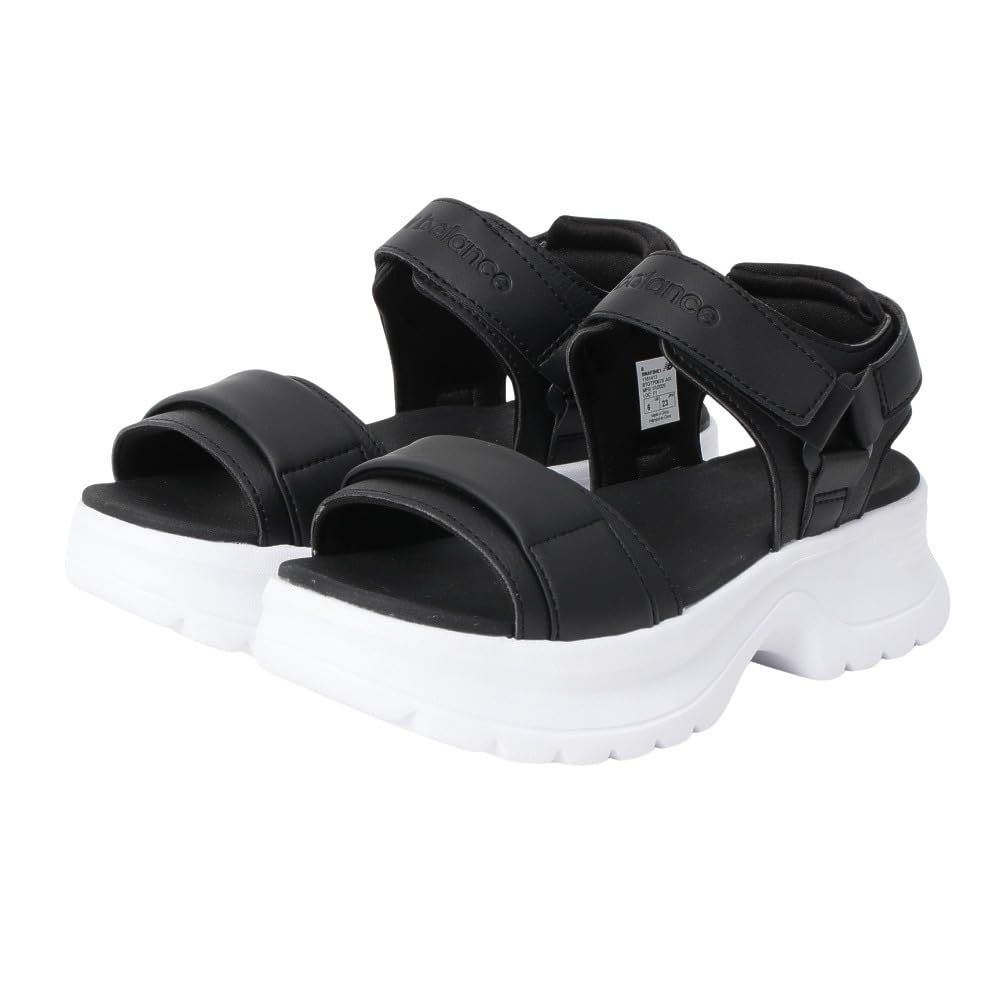 SWAFSH Straps プラットフォーム ストラップ サンダル SWAFSHE1 B 250 [E1(BLACK/WHITE)] [25.0 cm D]