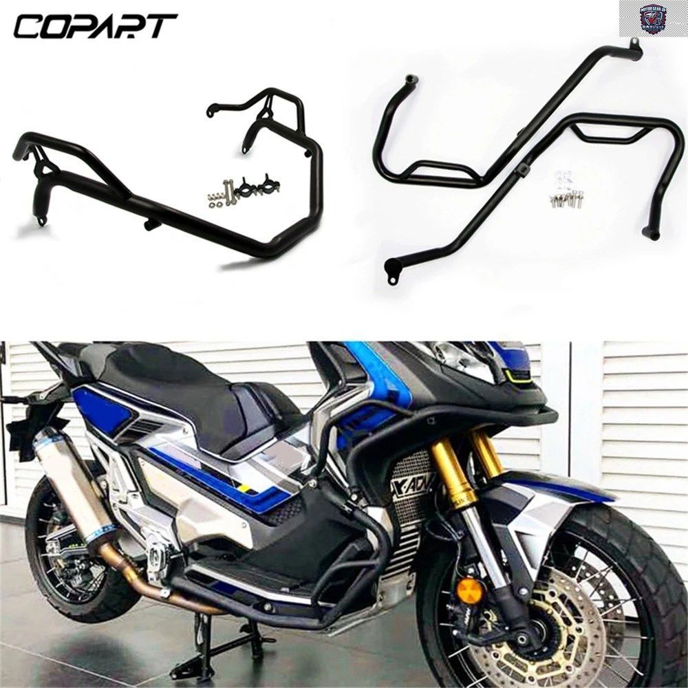 ホンダ ADV750 X-ADV XADV 2017-2020 オートバイ用ハイウェイアッパー/ロワーエンジンガードバンパークラッシュバープロテクター