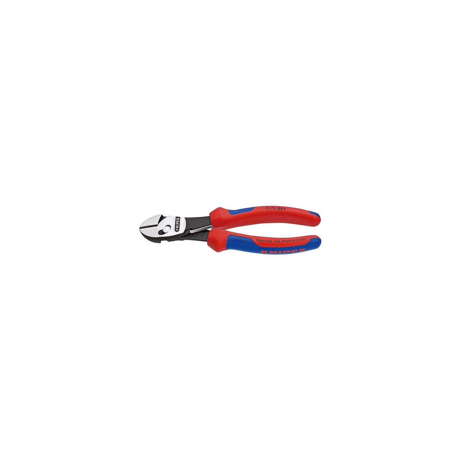クニペックス KNIPEX KNIPEX 7372-180F ツインフォースニッパー バネ付送料無料 447bb622